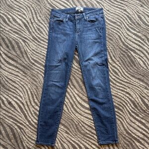 PAIGE Dark Blue Skinny Jeans
